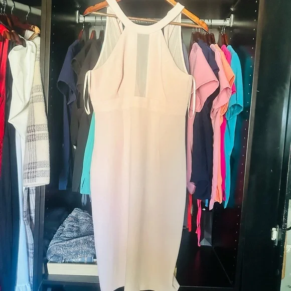 BCBGeneration Blush Backless Dress - Picture 2 of 7